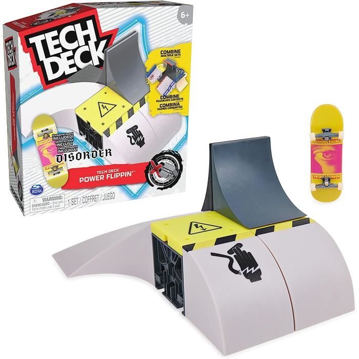Tech Deck - Rampe motorisée - Finger Skate Spin Master : King Jouet, Jeux  de récréation Spin Master - Jeux d'extérieur