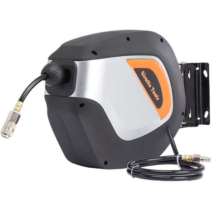 Enrouleur Tuyau D'air Rétractable 3/8 Pouces X 50