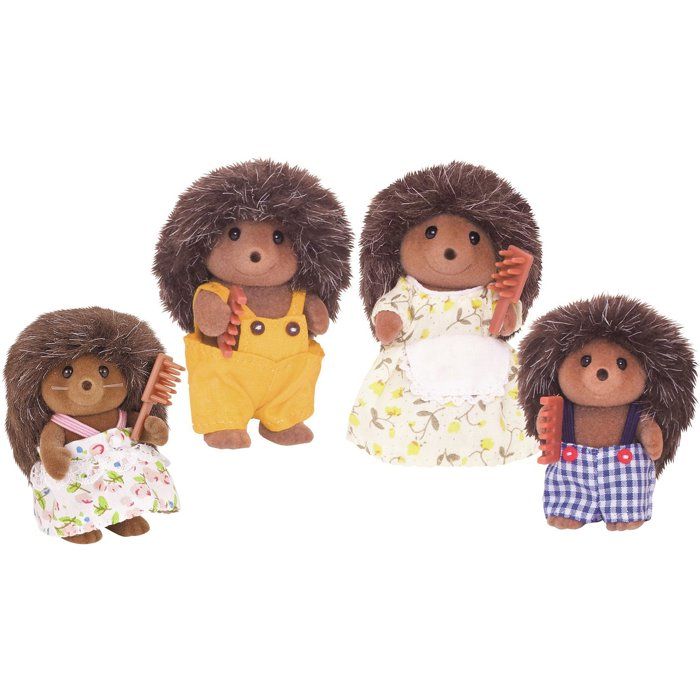 SYLVANIAN FAMILIES 4018 La famille hérisson Les familles