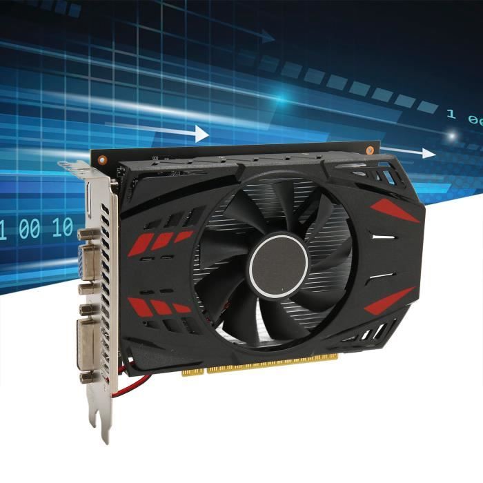 Carte Graphique GT220, Cartes Graphiques DDR3 1 Go 128 Bits avec 2