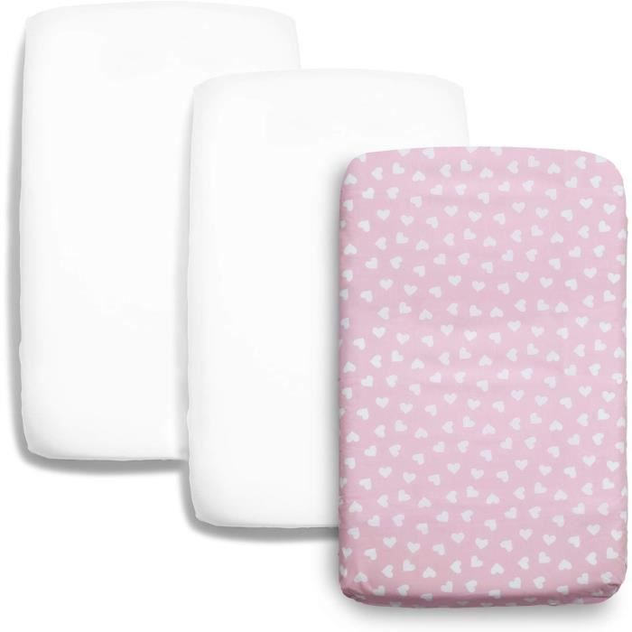 Lot de drap housse pour lit cododo Chicco next2me - Chicco