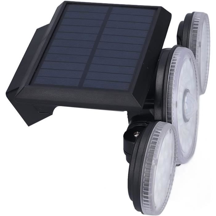 Lampadaire Extérieur - Warm-2Pcs[C] - Applique Murale LED à énergie Solaire - Noir - IP65