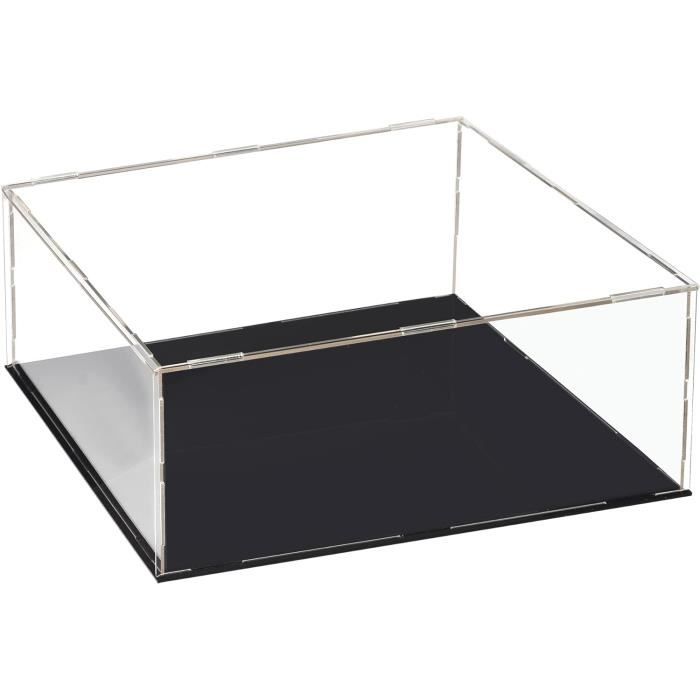 Rolife Vitrine Acrylique pour Collection 23 x 23 x 29.2 CM, Boîte Transparente de Présentation Rolife Vitrine Acrylique pour Collection 23 x 23 x 29.2 CM, Boîte Transparente de Présentation