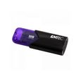 USB FlashDrive 128GB EMTEC B110 Click Easy (Violett) USB 3.2 (20MB/s)-1