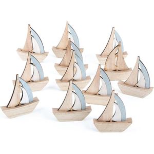 Bateau en bois miniature - Décoration Bateau en bois miniature - Décoration