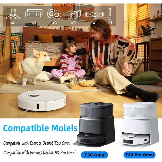 Test Du Robot Aspirateur Laveur Ecovacs Deebot T30C Pro Omni Puissance Et Autonomie 1024x1015