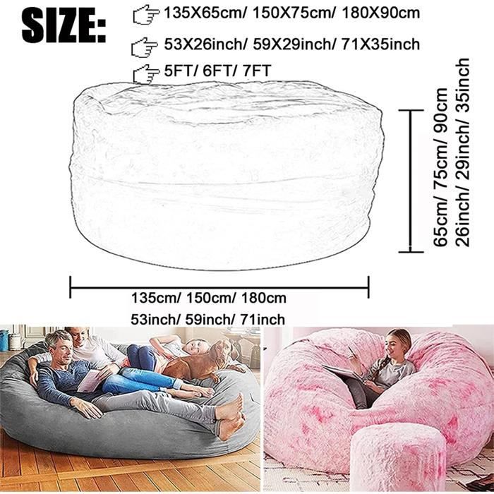 Gros sac bean best sale bag