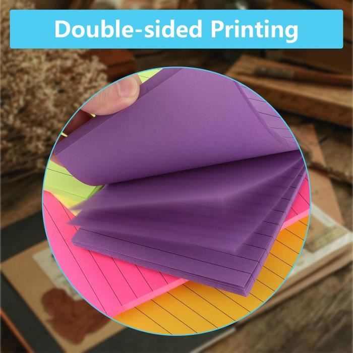 1000 Fiches Bristol A8 Flash Cards 10 Couleurs + Anneaux + Stylos – 550g/m², Idéal Révision Étude Notes