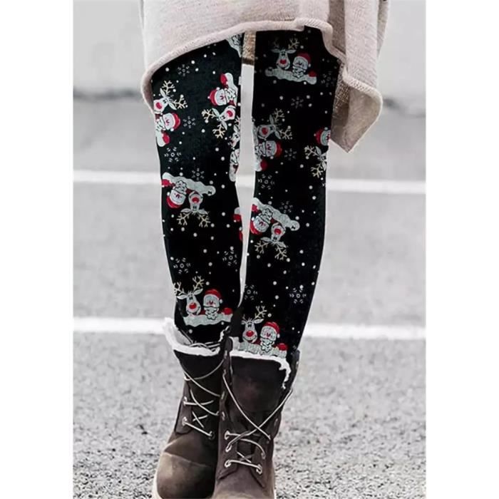 Pantalon noel femme store