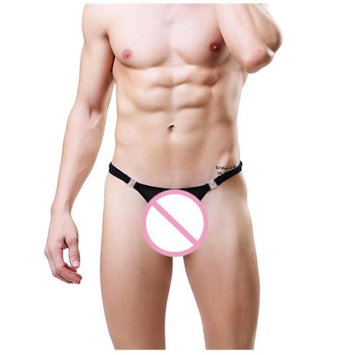 Micro slip homme sale transparent