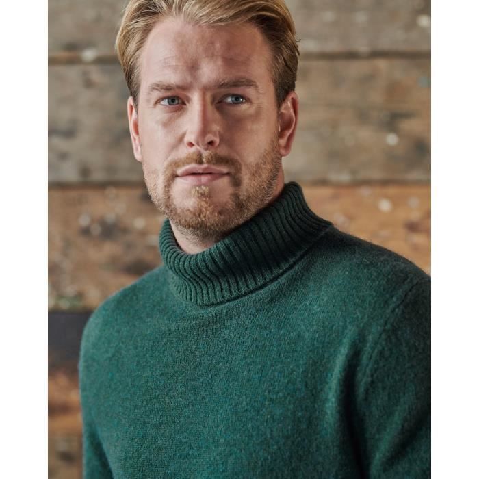 Pull homme vert sapin top