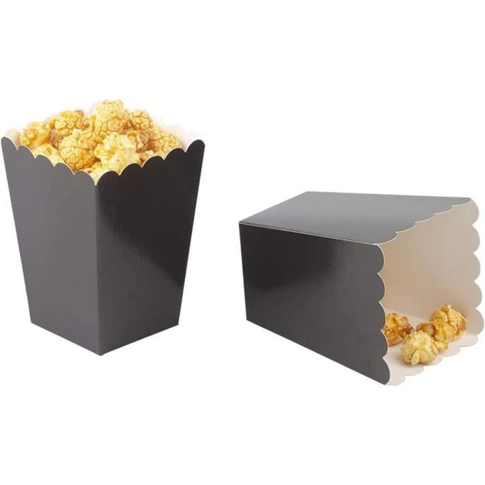 12 Pièces Boîtes À PopCorn, Popcorn Carton,Carton Pop Corn Conteneur
