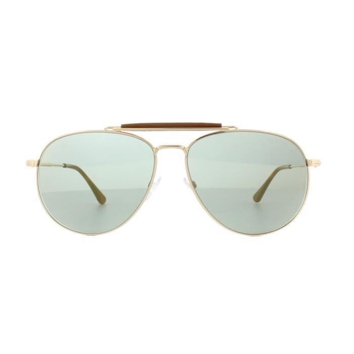 Tom Ford Sunglasses 0536 Sean 28C Shiny Rose Gold Grey Mirror Achat Vente lunettes de soleil Homme Cdiscount
