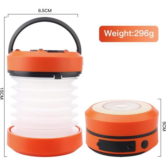 Lampe Torche à Pression Manuel - Dynamo LED Sans Pile - Pour Camping, Urgence - Bleue