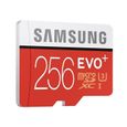 Samsung EVO Plus Carte mémoire avec adaptateur SD MicroSDXC UHS-I Classe 10 256 Go-2