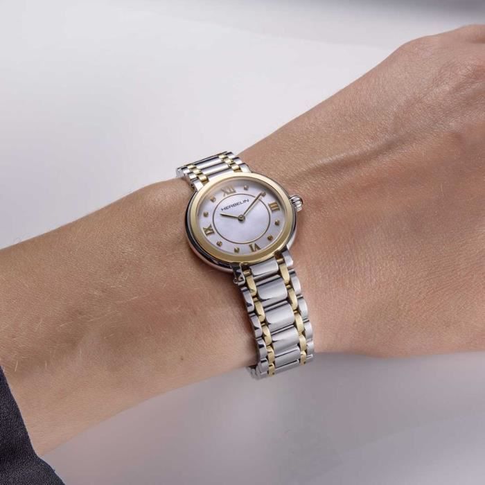 Bracelet acier Herbelin Montre femme Herbelin Galet acier