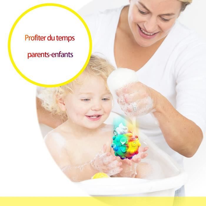 Penepico Gros ballon sensoriel de massage pour enfants, 2 pack 85 cm 33,5 rose ballon rebondissant pour tout-petits, grand ballon gonflable avec pics