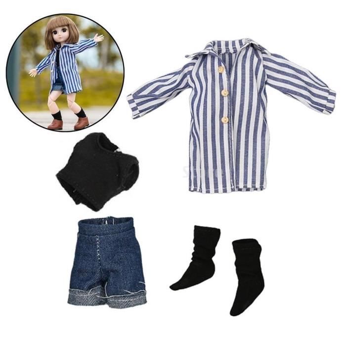 Acheter 1 ensemble 1/6 vêtements de poupée 12 pouces 30Cm vêtements de  poupée costume décontracté accessoires de poupée