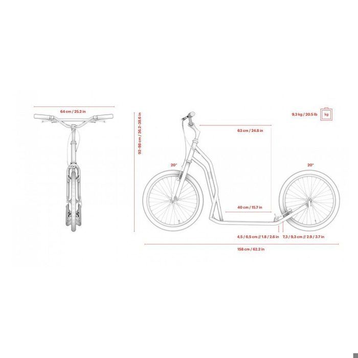 Scooter S2020 Orange - Achat / Vente Scooter S2020 Orange - Cdiscount