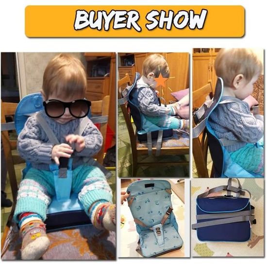 Confort Rehausseur De Chaise Bebe Siege Rehausseur Portable Pliant Sac A Dos Sieges D Appoint De Voyage Mummy Bag Ajustable Color Cdiscount Puericulture Eveil Bebe