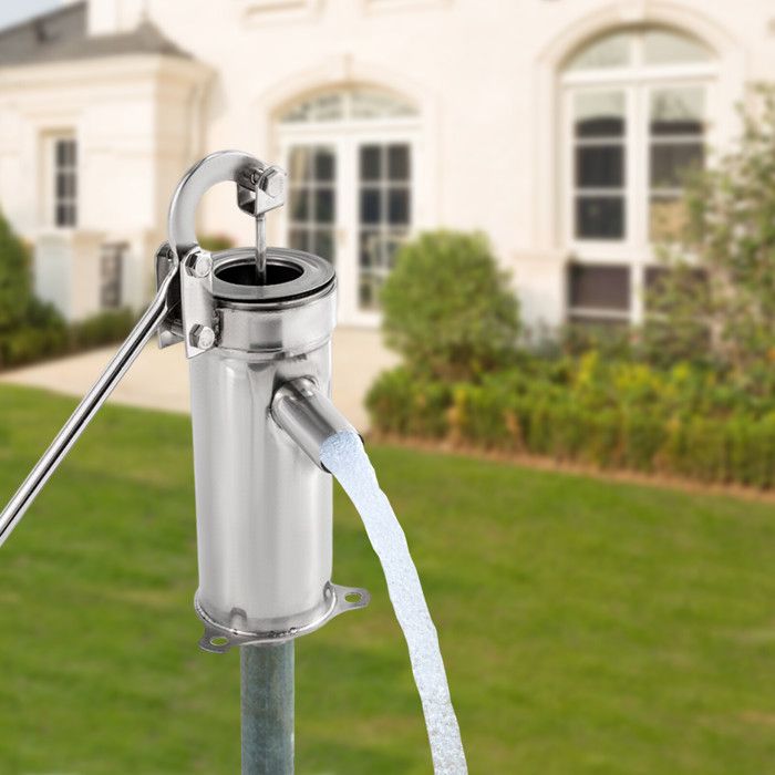 Pompe à bras en acier inoxydable Pompe à eau manuelle Pompe de — free download