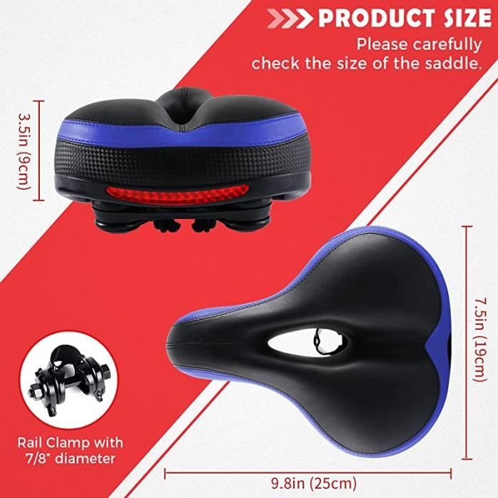 1Pc Siège De Vélo Vélos Vélos Siège De Vélo Confort Selle De Vélo Vtt