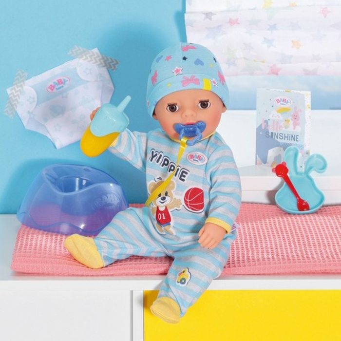 Poupée, Hochet Intégré, Pour Bébé Dès La Naissance, 16 Cm, Rose[x586] - Jeux - Jouets