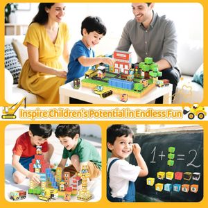Uiczdry Construction Magnetique Enfant 150 Pièces,2.5CM/Pièces Build Cube Collège de Magie Magnet World,Jeux créatifs de Puzzle,STEM Montessori Jouets Magnétiques Sensoriels,pour Enfants 3+ Ans