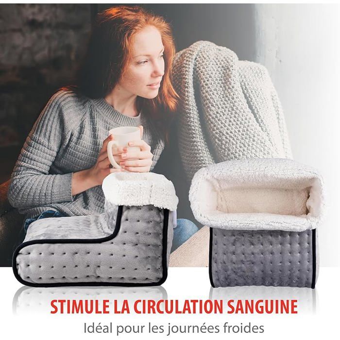 Semelles Chauffantes Rechargeables - 3 Températures, Lavables, Pour Pieds Au Chaud Toute La Journée - 7