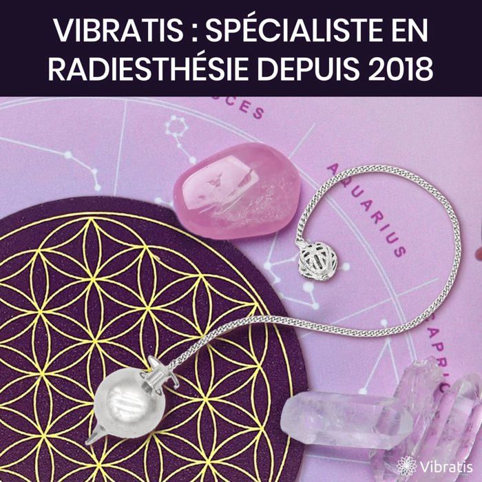 Vibratis - Pendule de Radiesthésie Goutte d'eau & Pendule Divinatoire Vibratis - Pendule de Radiesthésie Goutte d'eau & Pendule Divinatoire