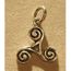 MAGNIFIQUE PENDENTIF EN ARGENT 925//1000 PEACE AND LOVE