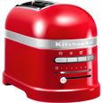 Grille Pain Toaster Artisan 2 Tranches Kitchenaid - Rouge Empire - Fonction de dégivrage et 7 niveaux de dorage-0