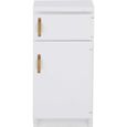 Garosa Réfrigérateur 1:12 mini réfrigérateur blanc excellent modèle de meubles accessoire de cuisine-0