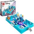 LEGO® Disney Princess™ 43189 La Reine des neiges 2 Les aventures d’Elsa et Nokk dans un livre de contes, Jouet créatif pour enfants-0