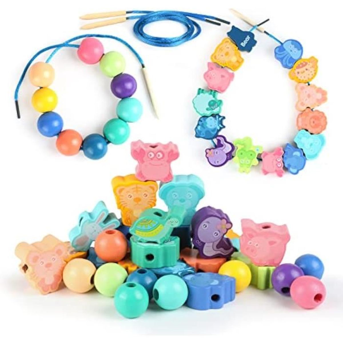 Micro Traders Lot De 200 Découpes En Bois Pour Loisirs Créatifs, Copeaux De Bois, Fleurs, Feuilles, Décorations En Bois Pour Loisirs Créatifs