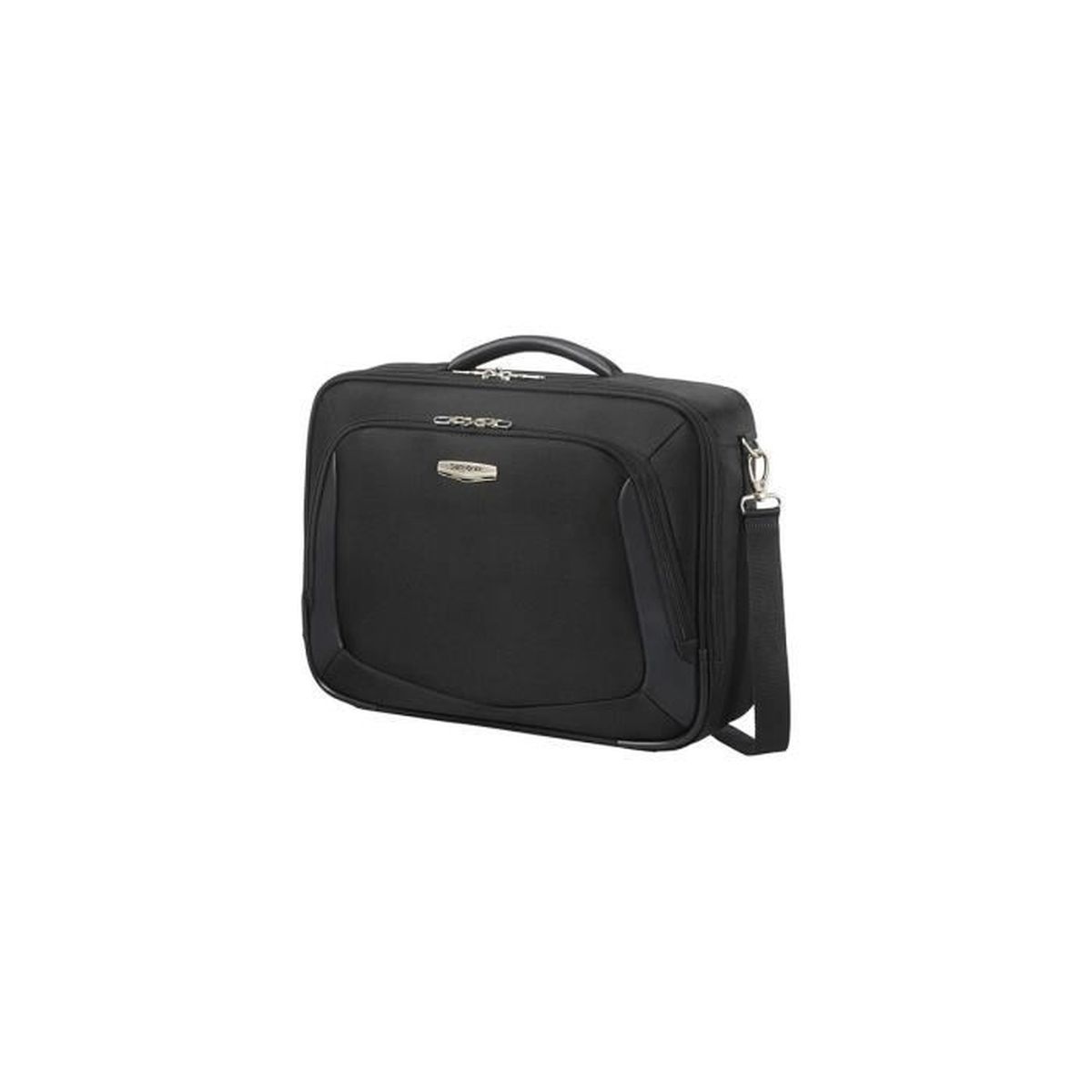 Sacoche Ordinateur Samsonite En Cuir Marron - Occasion Bon état