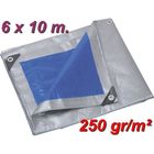 RIBILAND Bâche protection professionnelle 6x10m 250 gr/m²