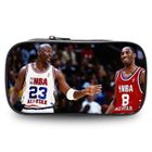 SHLK N-1pcs Trousse Scolaire - Sac à crayons NBA Kobé Trousse,Boîte de papeterie à double fermeture éclair
