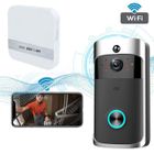 Interphone - LUNAVO - Sonnette vidéo WiFi - Vision nocturne - 166° - Sans fil