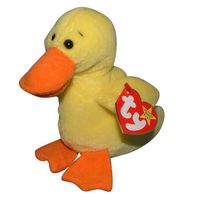 Ty Beanie Baby : Quackers le canard | Animal en peluche | MWMT