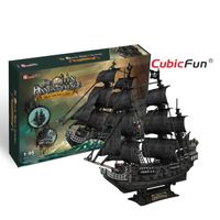Cubic Fun - 3D Puzzle Queen Annes Revenge Navire bateau pirate Blackbeard 1:95irate Blackbeard