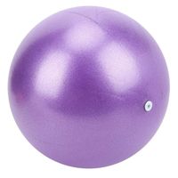 Ballon d'exercice de yoga EJ.LIFE de 25 cm - Violet - Renforcement musculaire et équilibre