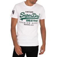 Superdry Pour des hommes T-shirt graphique, blanc