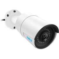Reolink 5MP HD Caméra de Surveillance extérieure PoE ,Vision nocturne IR 30 m,  Détection perosnne/véhicule, étanche -RLC-510A