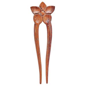 Barrette à cheveux en bois de châtaignier