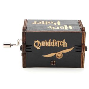 Boîte à musique à manivelle en bois mécanique Noir Harry Potter LANQI -  Cdiscount Jeux - Jouets