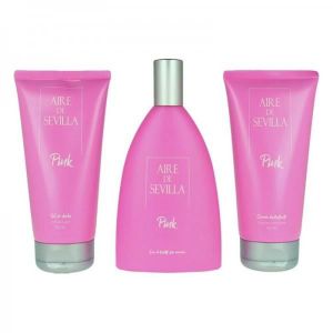 COFFRET CADEAU PARFUM Set de Parfum Femme Pink Aire Sevilla EDT (3 pcs) (3 pcs)