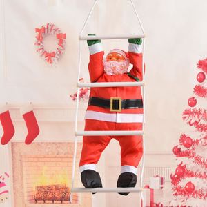 Pere Noel Sur Echelle Achat Vente Pas Cher