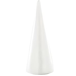 Lealoo Cône En Polystyrène à Pied H.37cm Avec Supports - Base Pour Pièce Montée Macarons