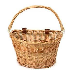 Panier de v/élo en osier avant guidon cargaison beau panier de v/élo durable v/élo panier//b